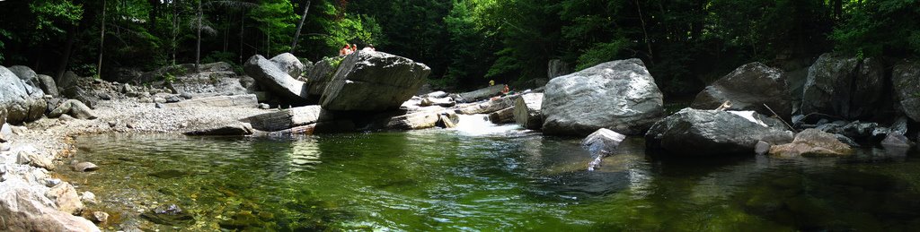 Bristol Falls panorama by founddrama