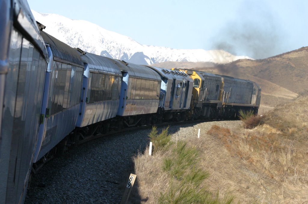 View from the TranzAlpine train by D B W