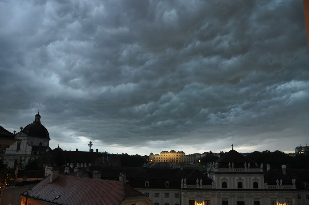 Tormenta sobre Belvedere by Pilar Arastey