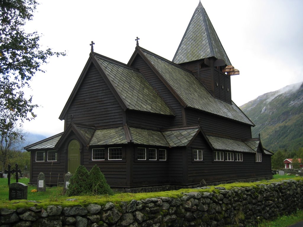 Roldal Ancient church - Norway by gsko