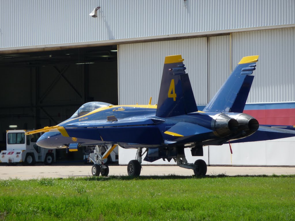 A Blue Angel in Traverse City by Sean Patrick Doran