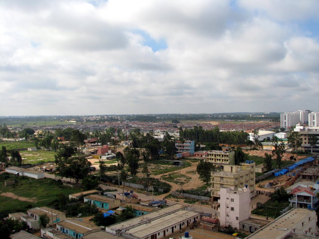 Adarsh Palm Retreat Row Houses Birds Eye View by amol.gaitonde