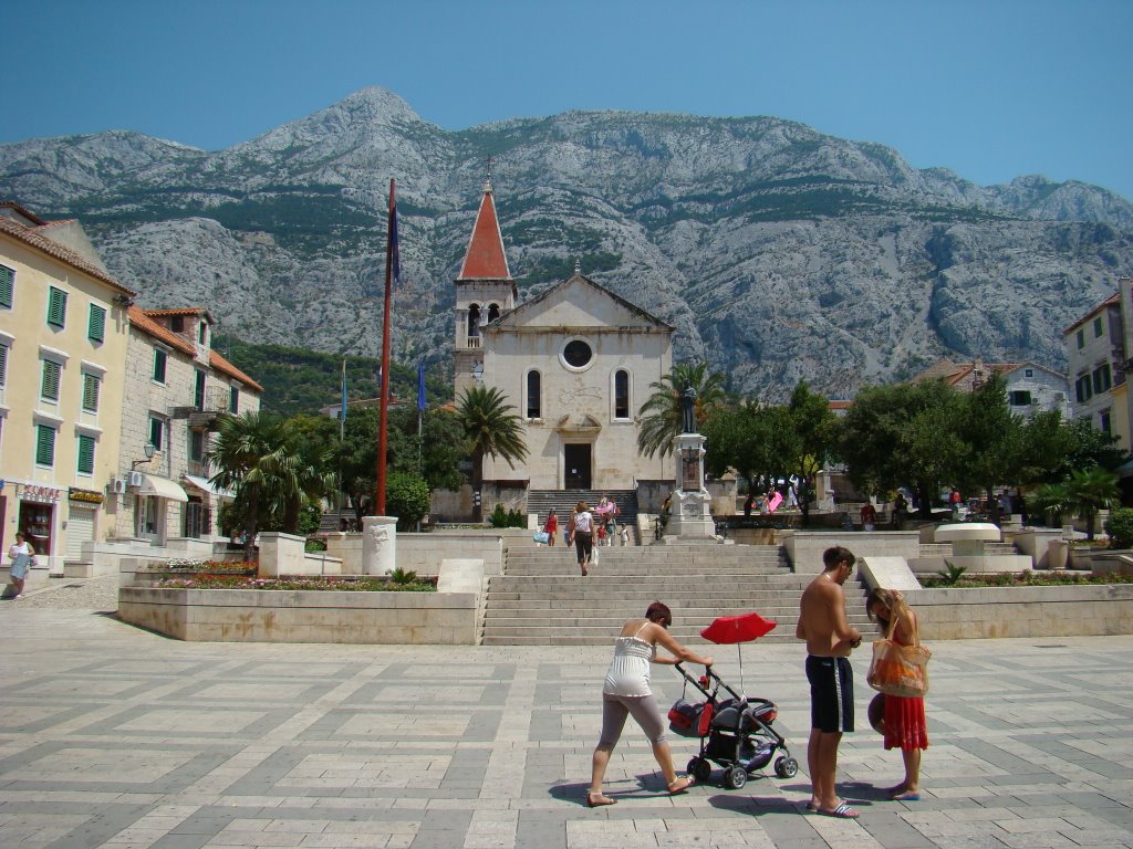 Church St.Marko in Makarska, Croatia by stexzgb