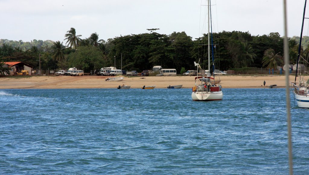 Beach in Seisia by Anna Strumillo