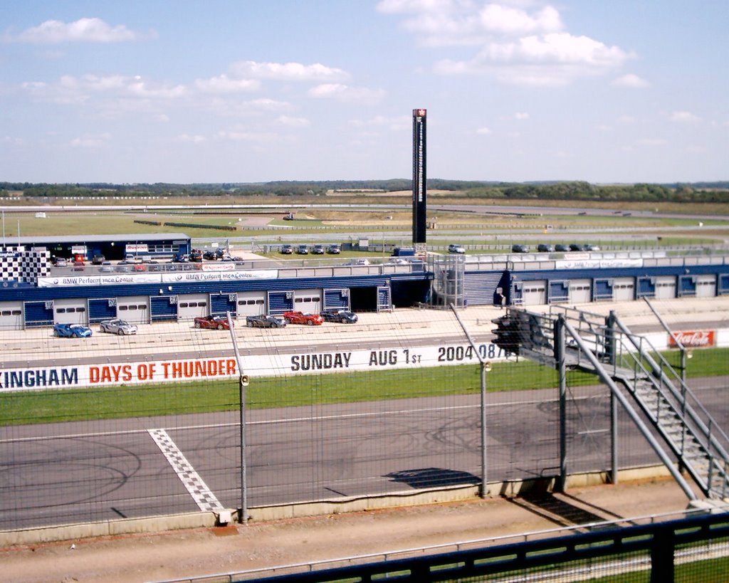 Finish line at Rockingham by Nick7