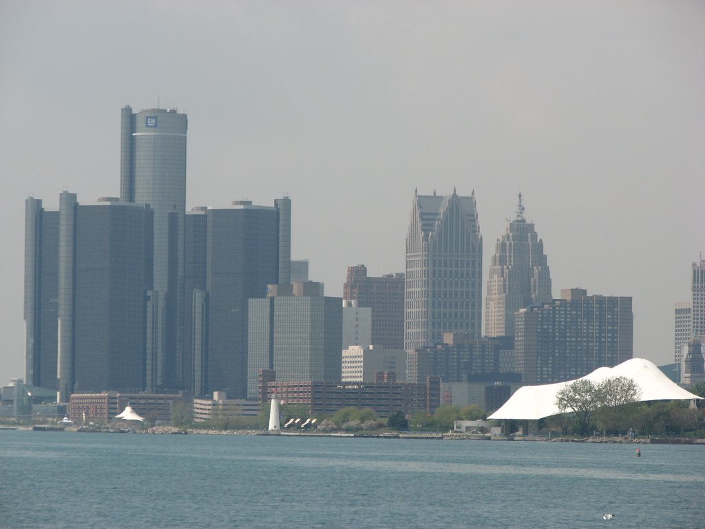 Detroit from Belle Isle by I.K. Tolbert