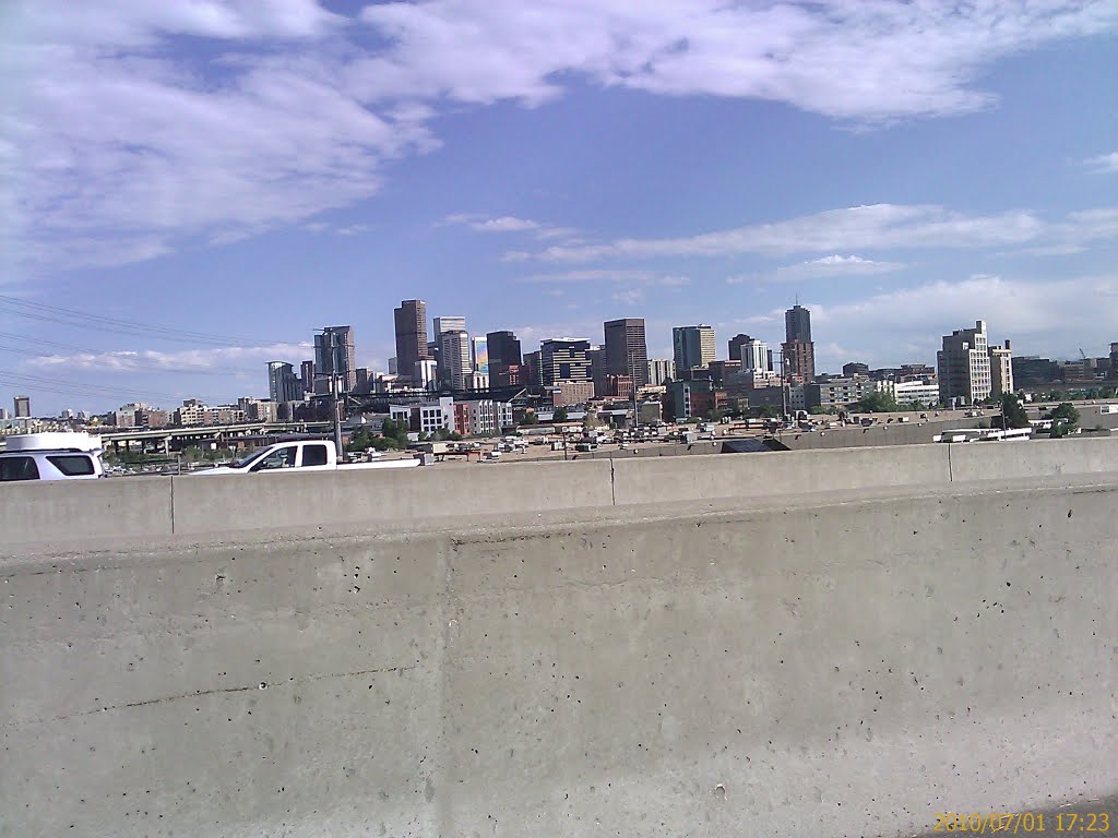 Downtown Denver From I25 by RichKopcho