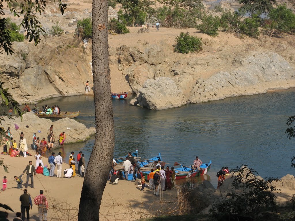 River Damodar at Rajrappa by ar.aroon