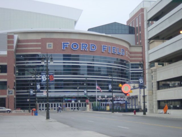 Ford Field Detroit, MI by drnickrivera