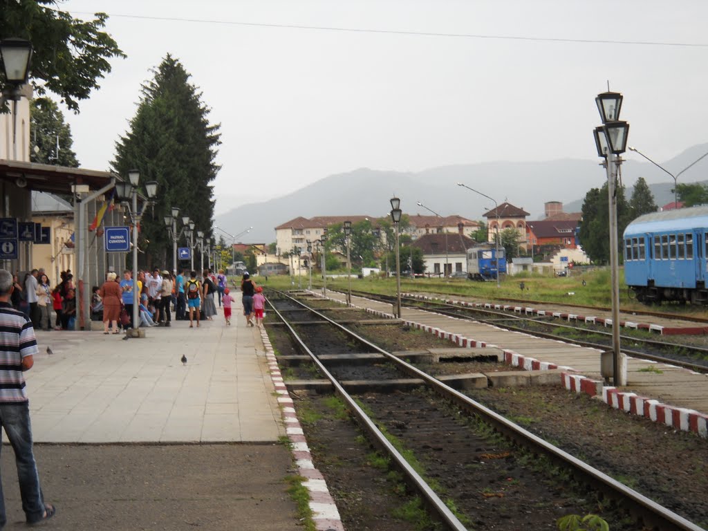 Ramnicu Valcea railway station by Radu Constantin