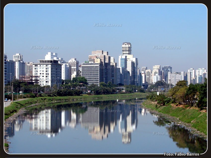 Rio Pinheiros - Foto e 3D: Fábio Barros (www.cidade3d.uniblog.com.br) by Fábio Barros  [-⓪-]