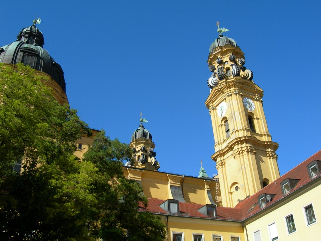 Torres de la Theatinerkirche by Walter Carrizo