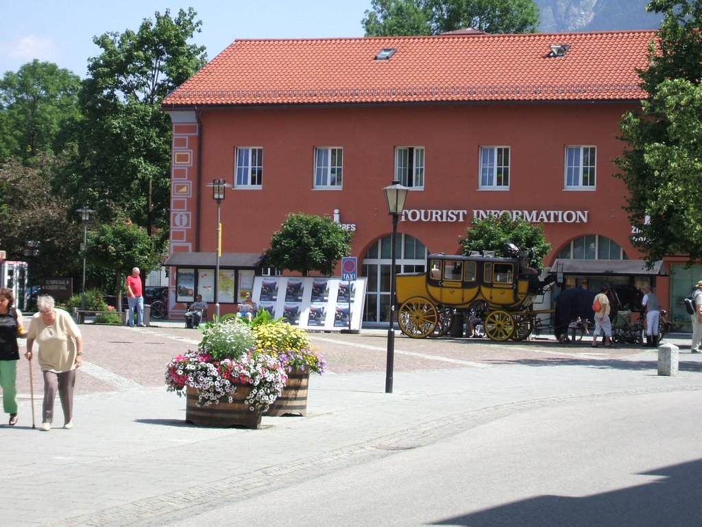 Tourist Information Center, Garmisch by Erdmann Rogge