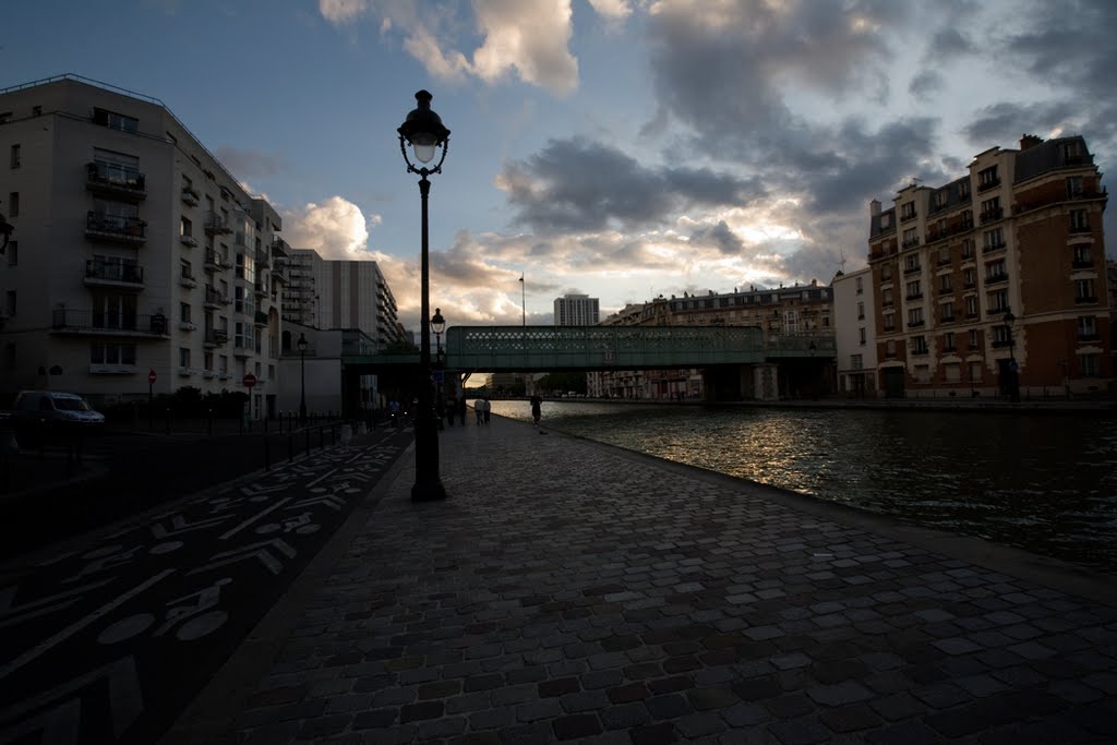 Quai de la Marne Paris villette by Rosalyparis