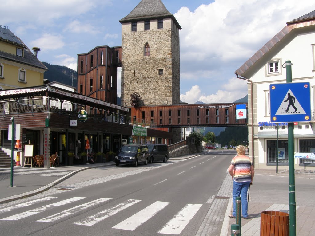 Der mautturm in Winklern by wdarin