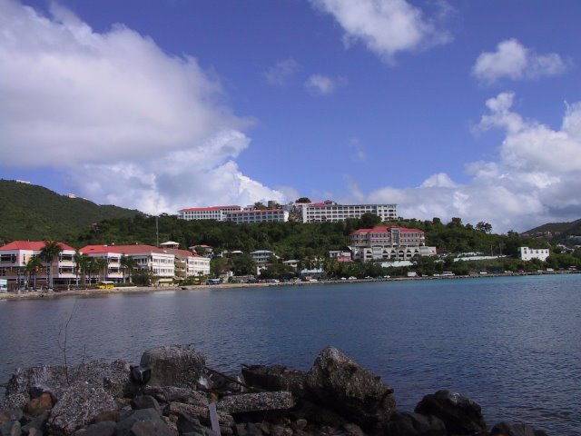 Charlotte Amalie - Saint Thomas Bay by yoshika