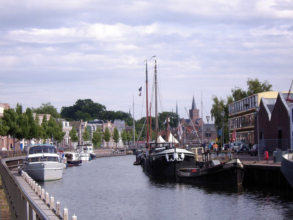 Haven Amersfoort by J. van Hoof