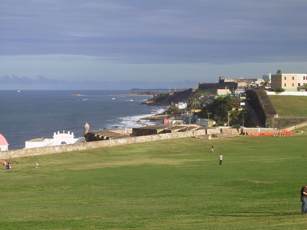 El Morro and Old Sun Juan by Yoshika Jpn