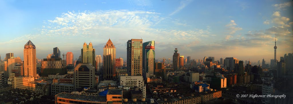 Shanghai dawn by hightovver