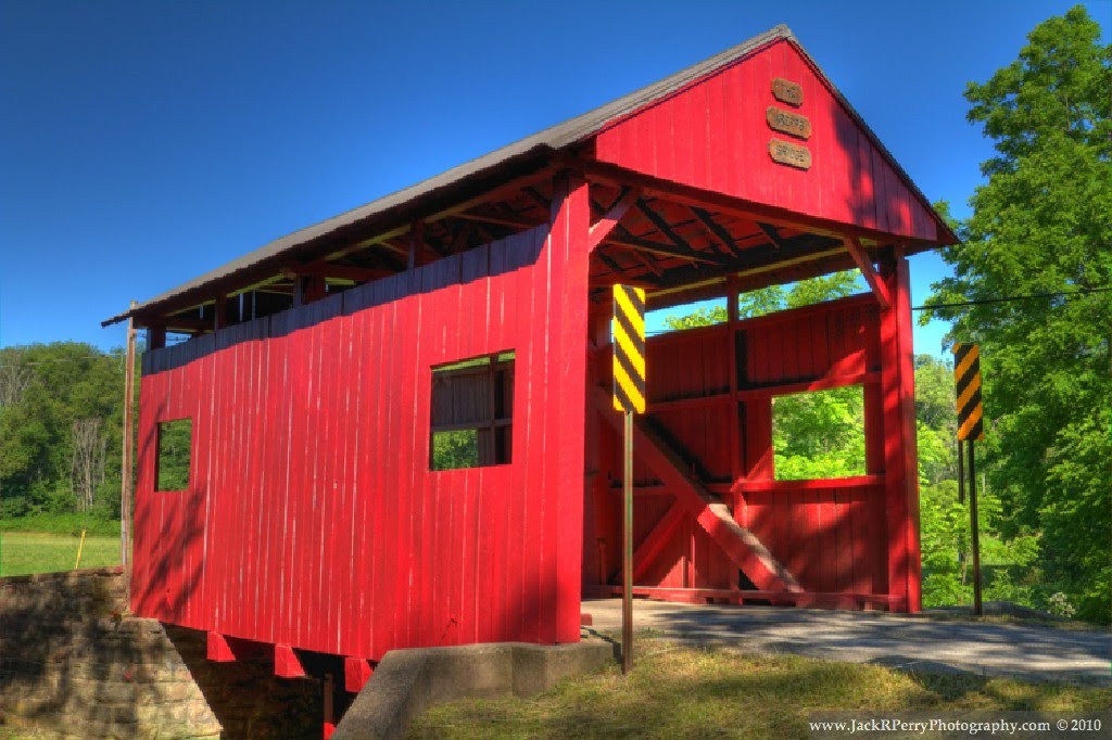 Krepp's Covered Bridge by Jack R Perry