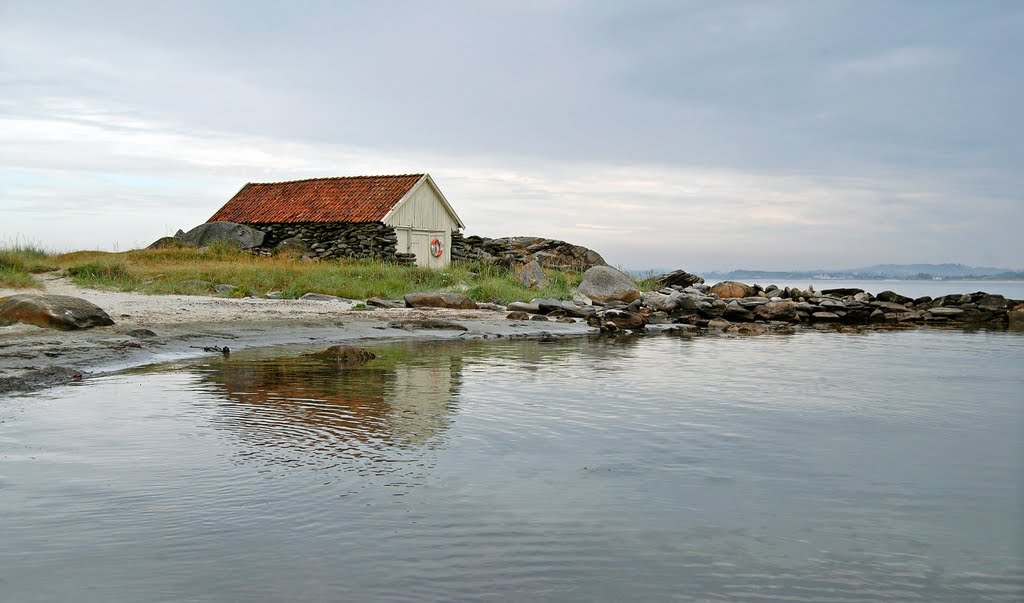 Boathouse at South Sola by Amelia Royan