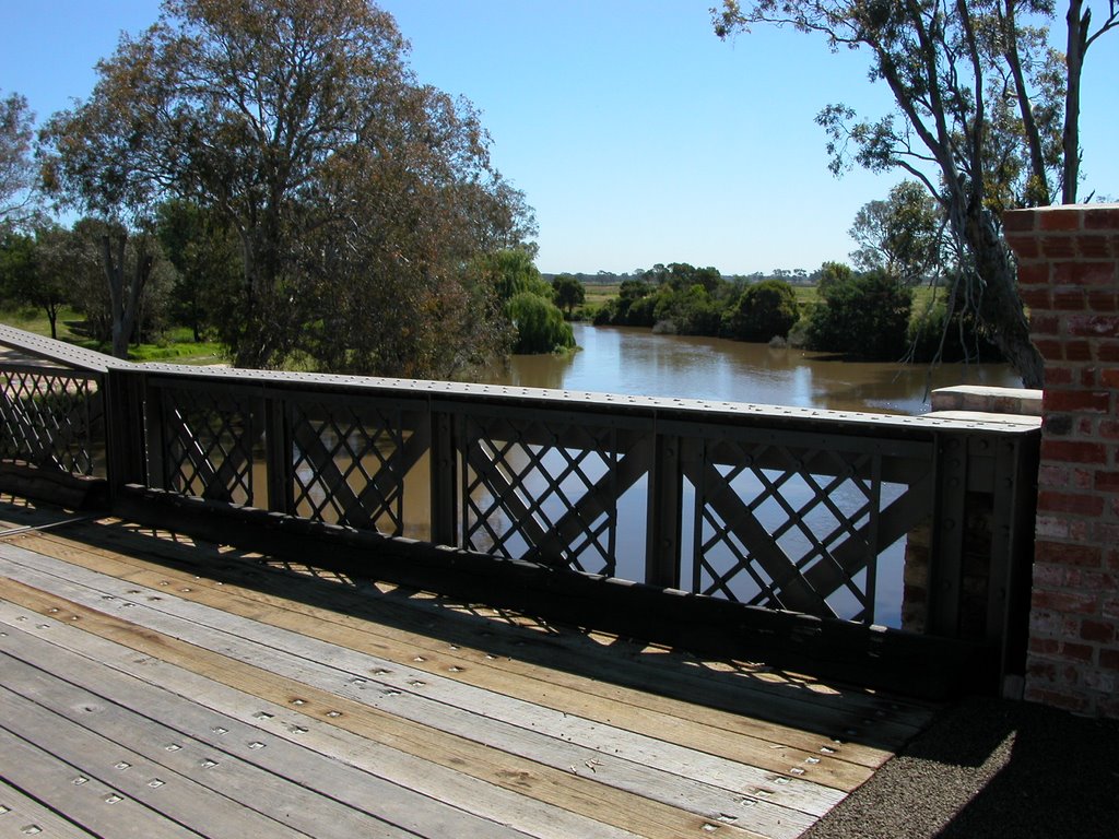 The La Trobe River from the Swing Bridge by phunny fotos