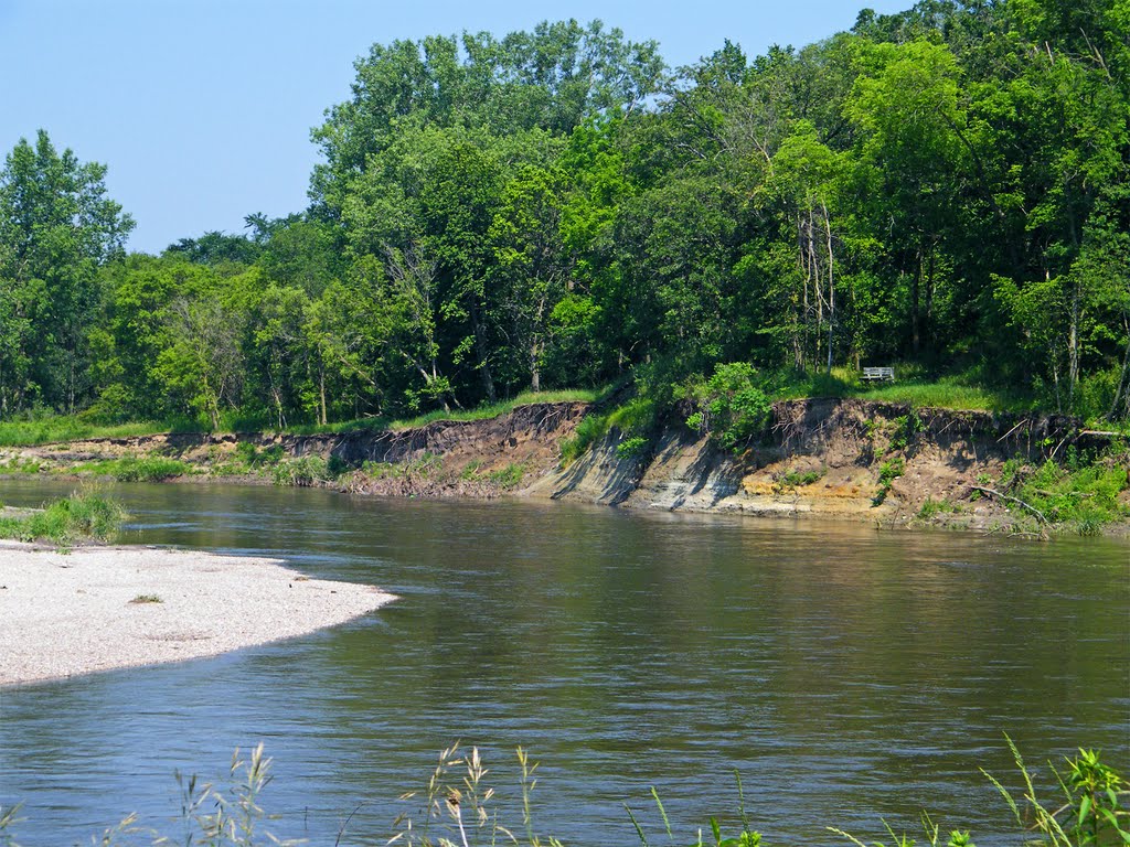 Cottonwood River, Flandrau State Park, New Ulm, Minnesota by © Tom Cooper