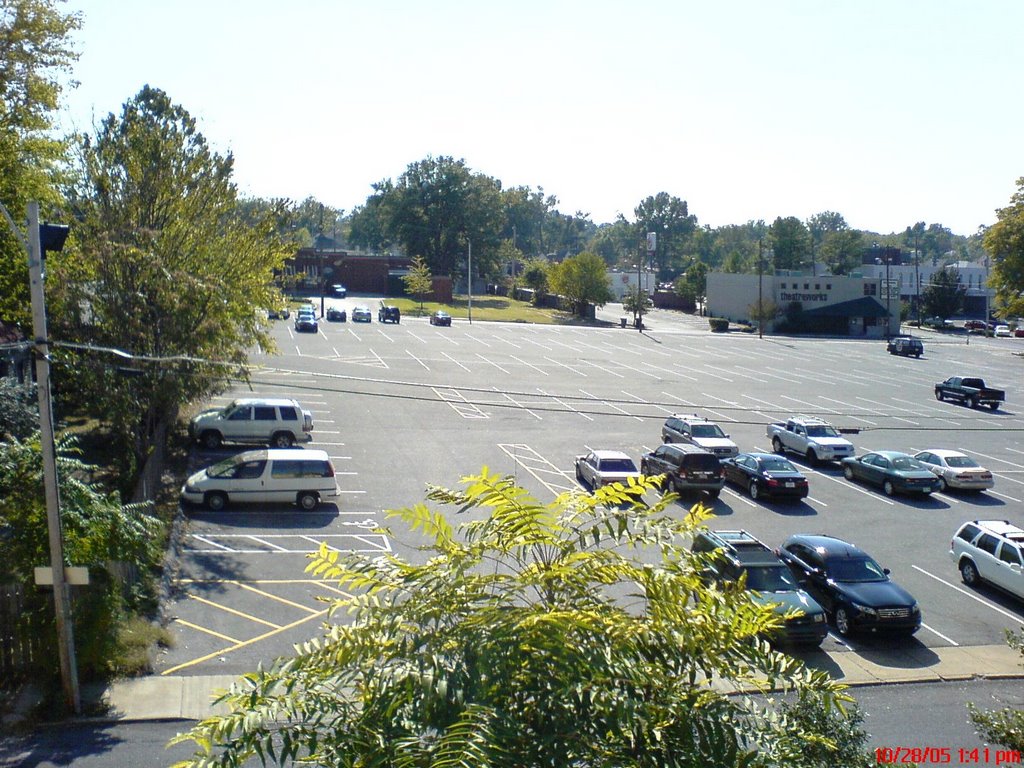 Parking lot of Overton Square. by kilroy238