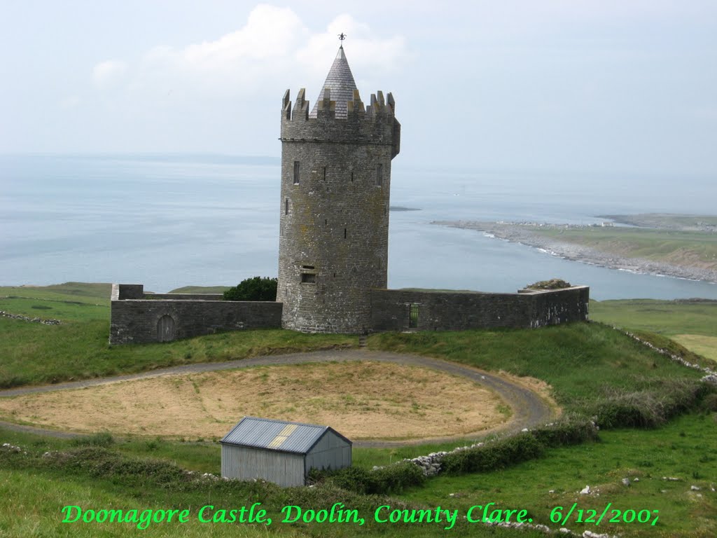 Doonagore castle, Doolin, County Clare, Ireland by irishrose85