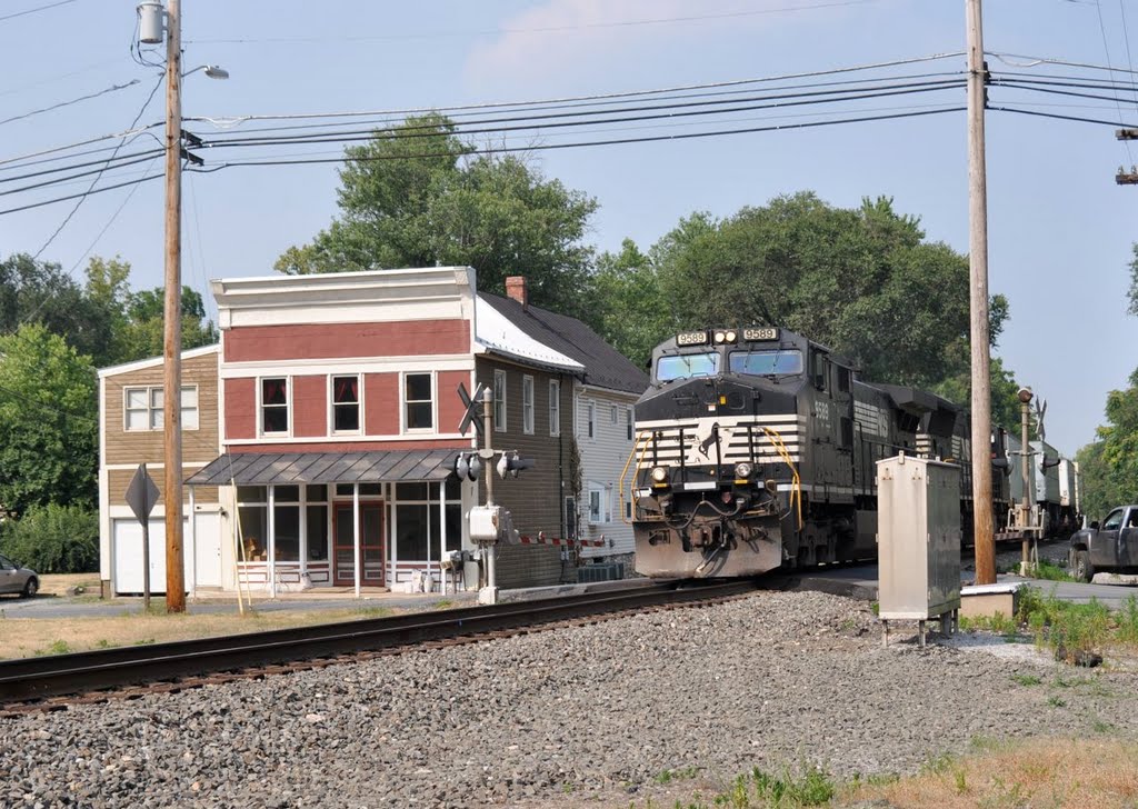 NS passing through Boyce by diesel dan