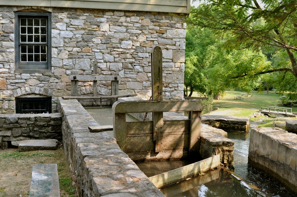 Mill Race of the Burwell Morgan Mill by diesel dan