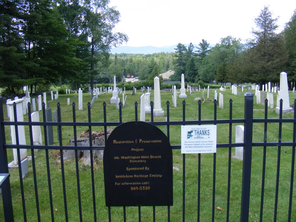 Mt Washington Cemetery in Bethlehem by JBTHEMILKER