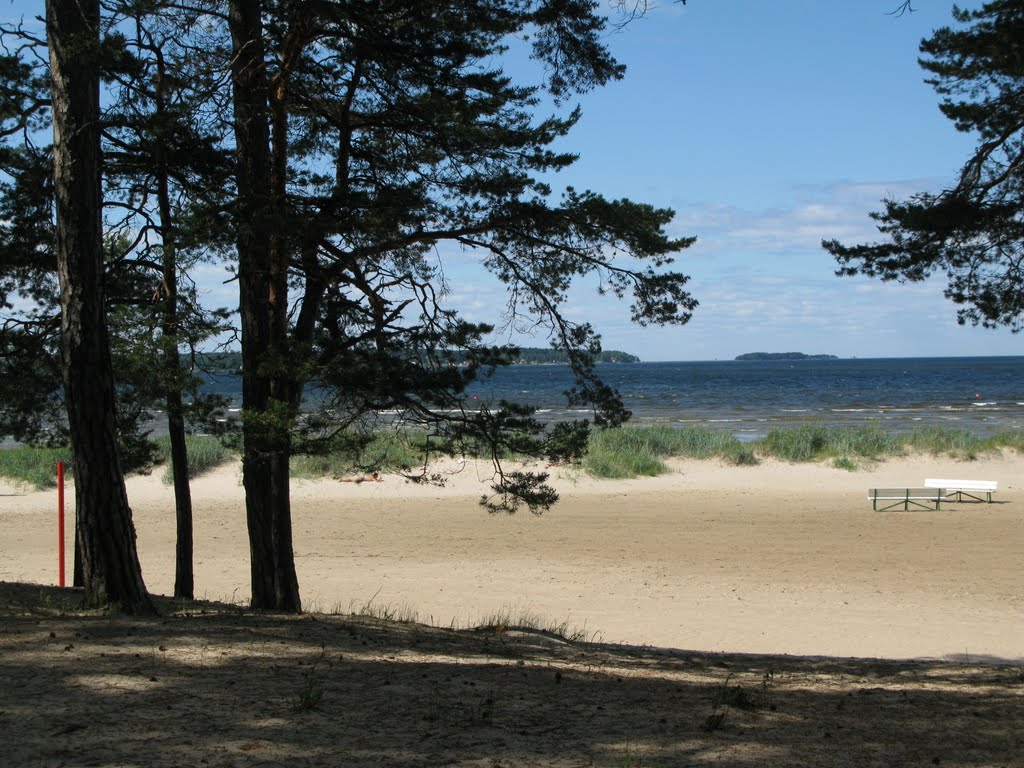 A view from Võsu to Käsmu and Kuradisaar island by Maria Nikonova