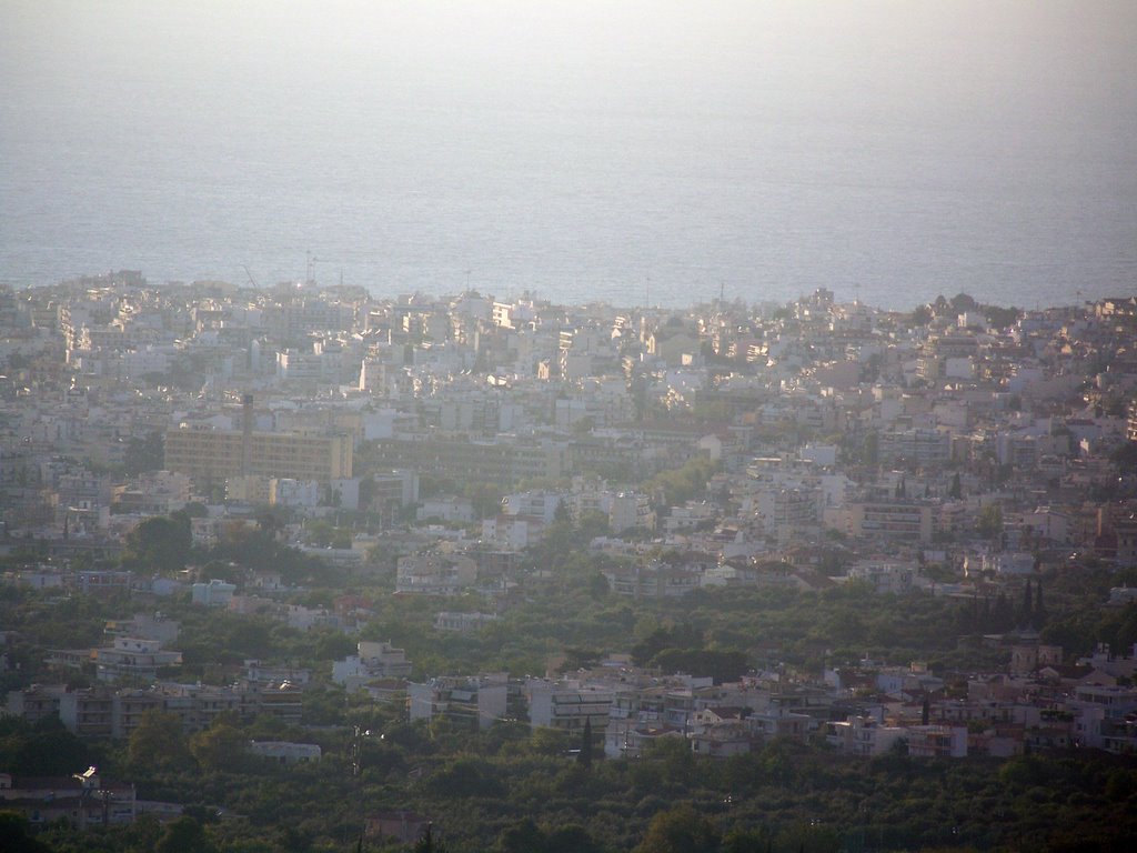 Patras' view by Costas Athan