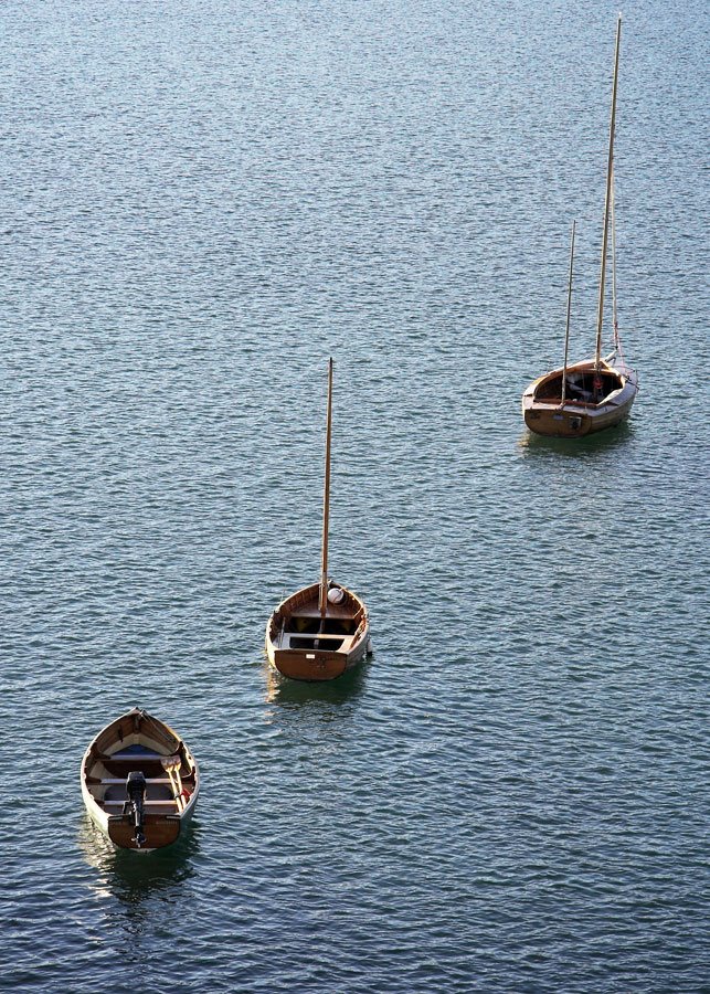 Three Bantham Boats by highton-ridley