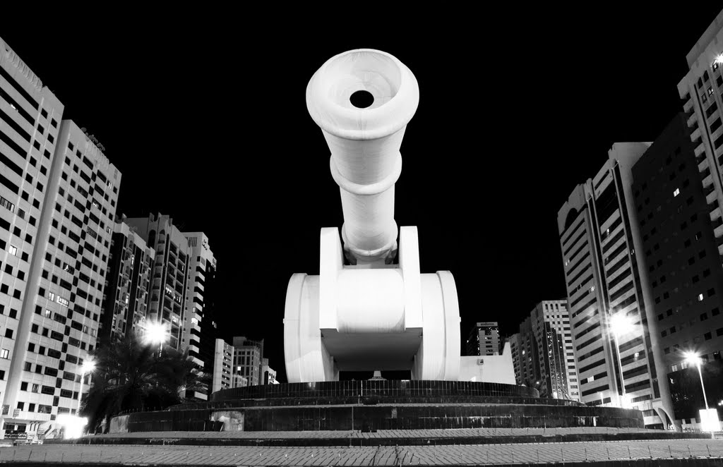 The Grand Cannon at Abu Dhabi by Anis Hydros