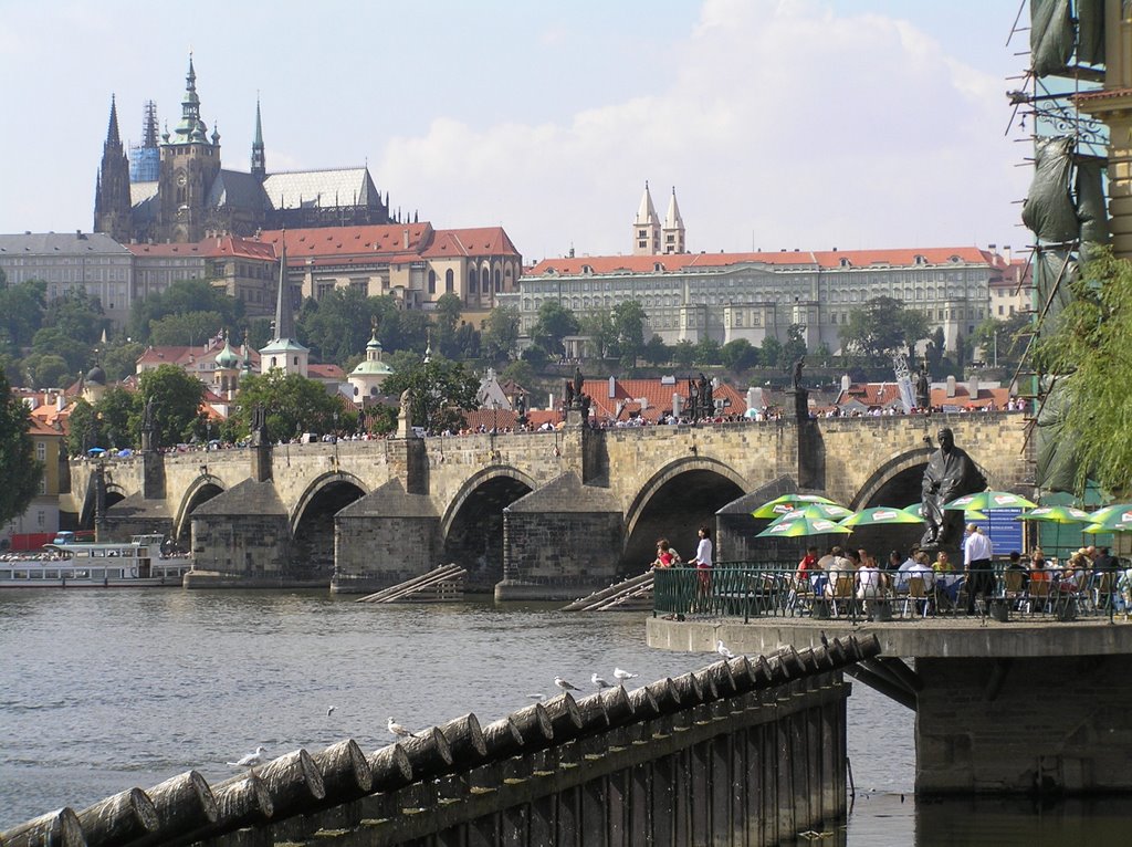 Karlův most a Hradčany by bohumil28