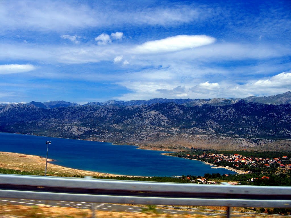 A trip over Velebit mountain to the Adriatic Sea 8 (Shot from my car 3) by Miroslav Komar