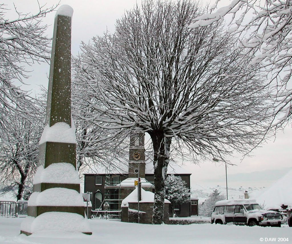 The Robertson Memorial, winter 2000 by donaldw