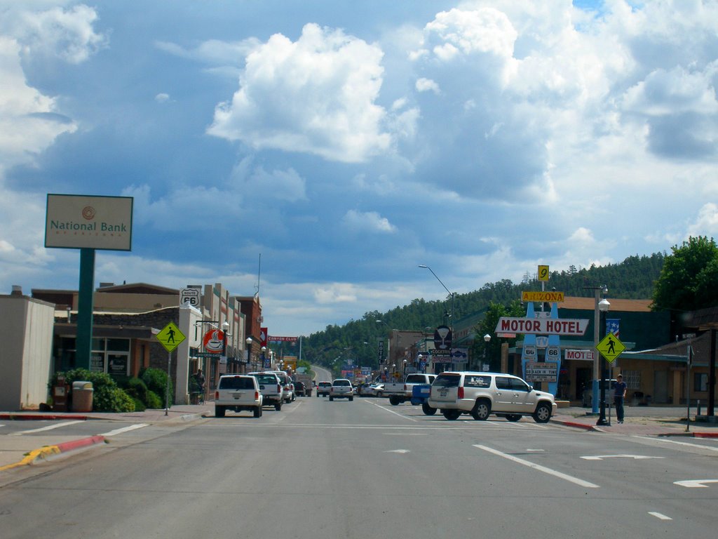 Bill Williams Ave. at 4th St. looking east by MAL10587