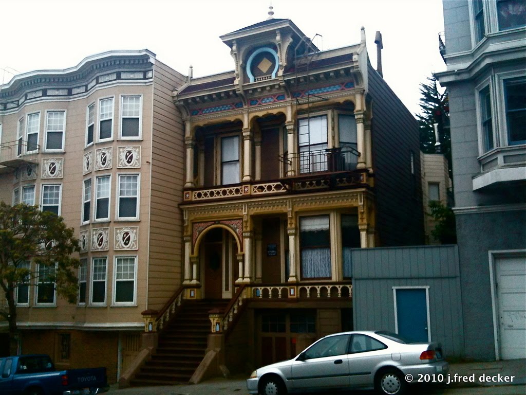 Ornate Victorian on Golden Gate Near Divisadero by jfreddd