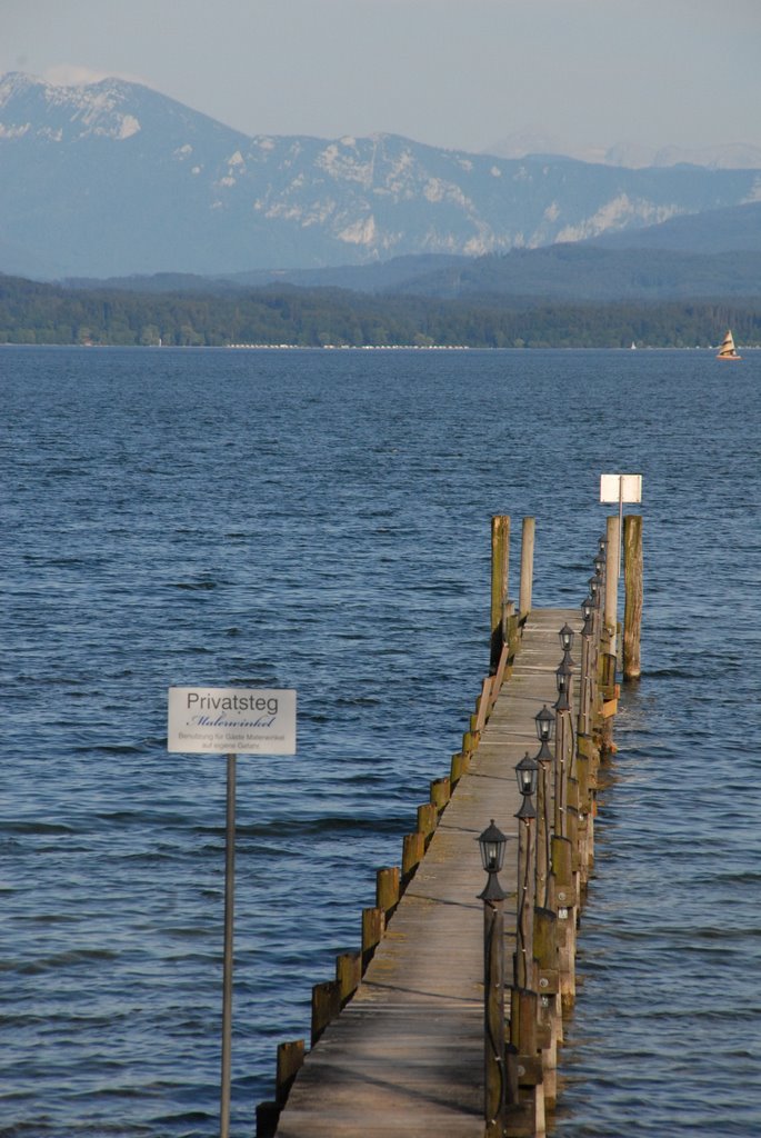 Alpen, Blick über Chiemsee by apollo62