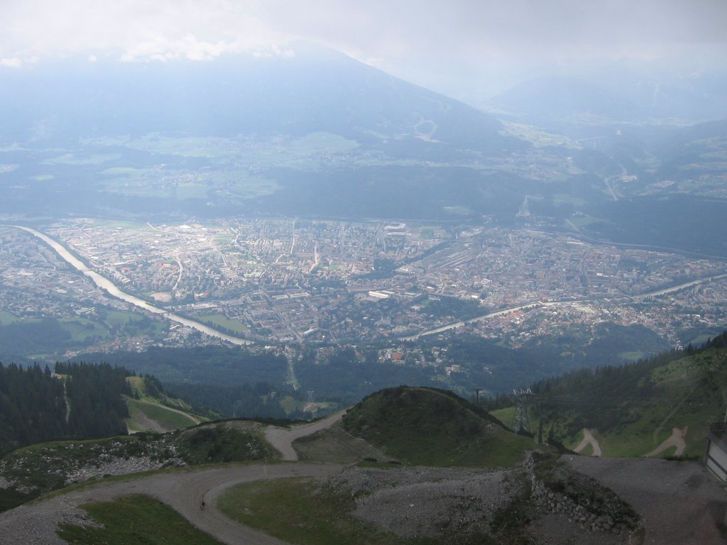 Innsbruck from Hafelekar by Wallner Ádám