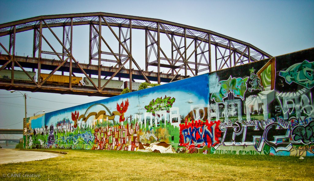 MacArthur Bridge from the South by jason caine photography