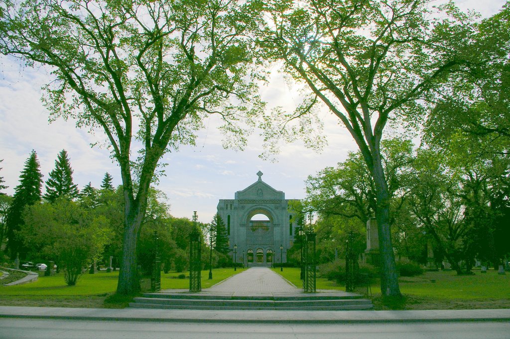 St. Boniface Cathedral, Winnipeg by Gord Peters