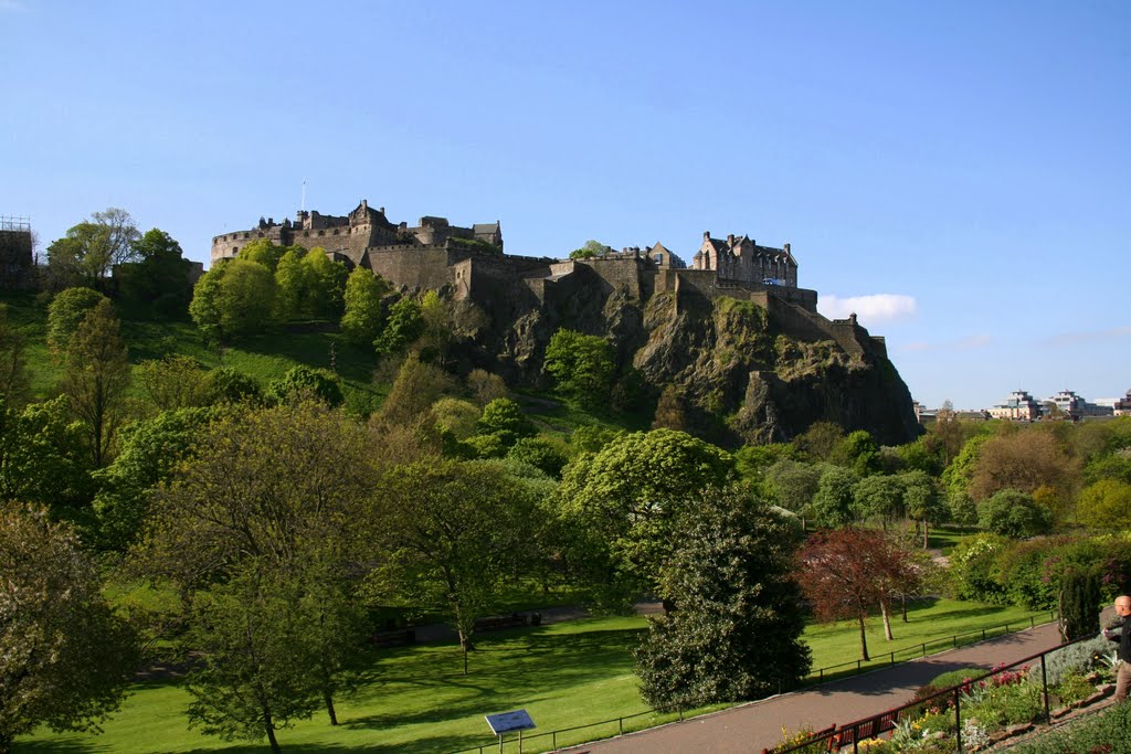 Princes Street Gardens, Edinburgh, Scotland, Great Britain by Hans Sterkendries