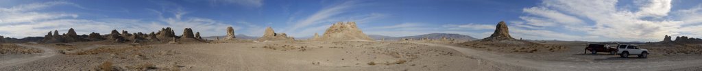 Trona Pinnacles, Searles Lake panorama by Air-and-Space-Brian