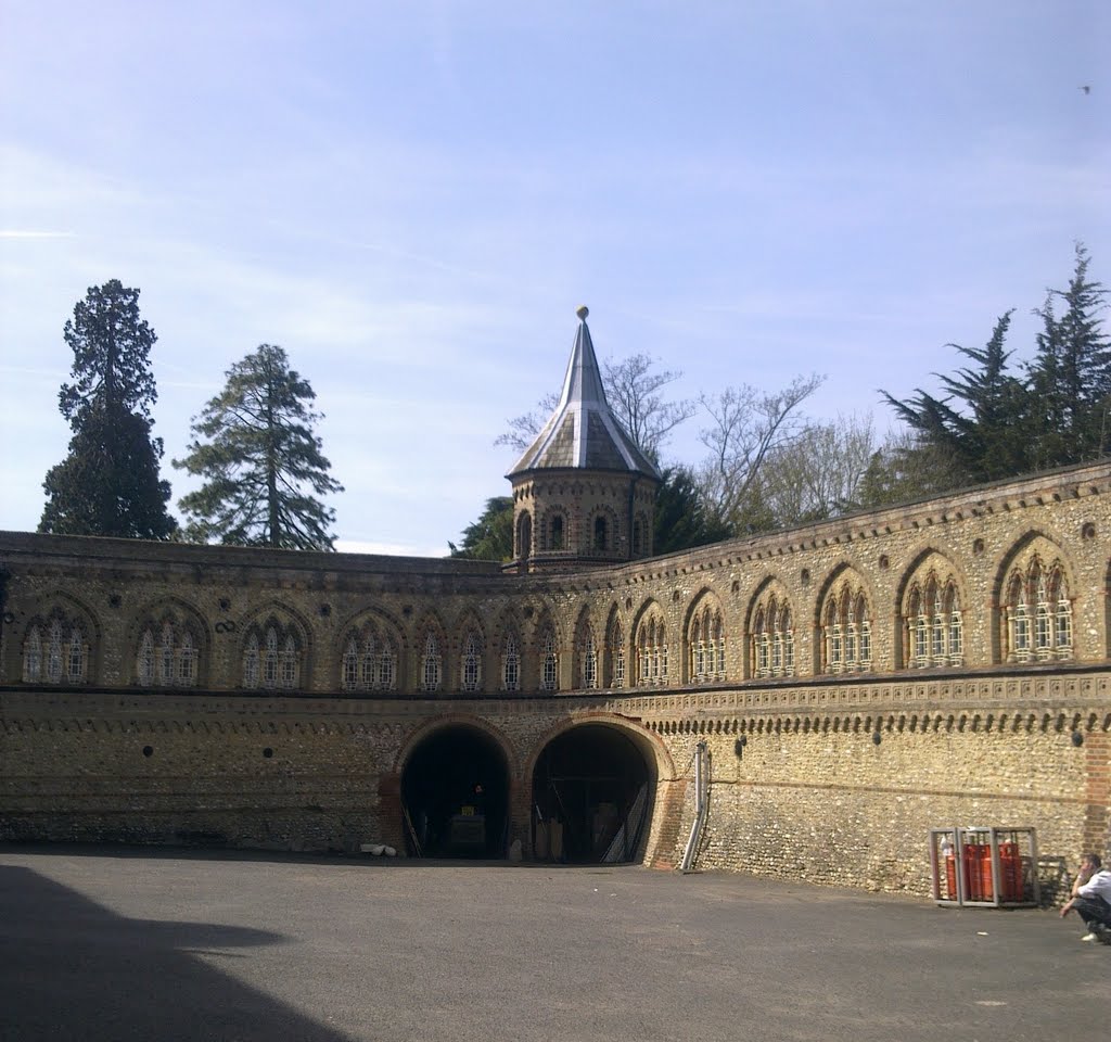 Horsley Towers, A belső udvar - Quad by Shoya