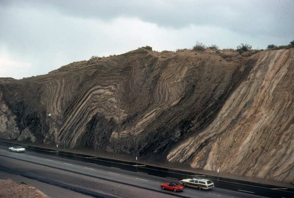 San Andreas Fault at Palmdale Calif. 70's by greatsaw