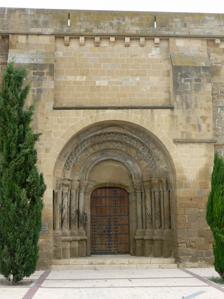 Ejea de los Caballeros. Iglesia de Sta. María. Zaragoza by luisde